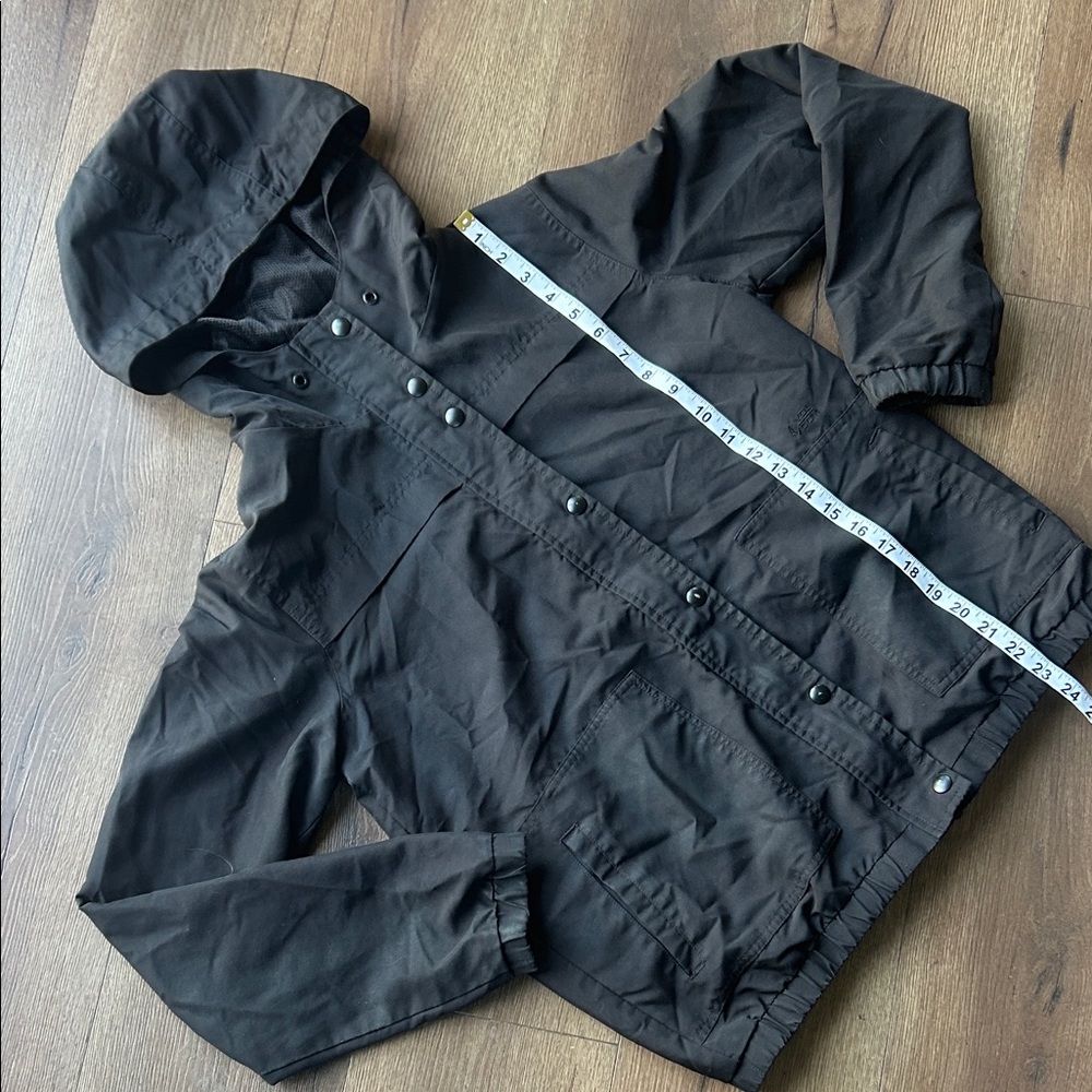 Volcom Black Hooded Jacket !! Medium - image 2